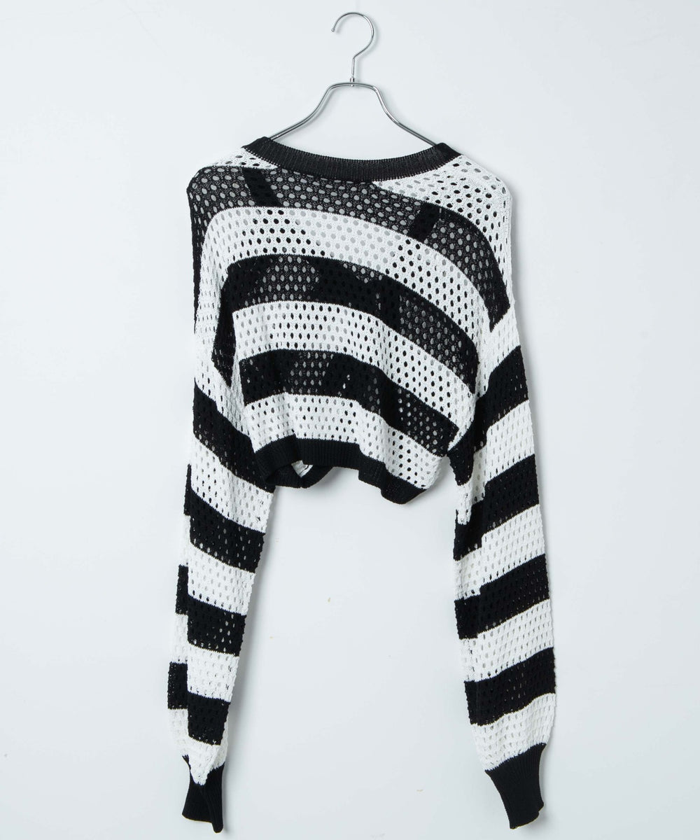 メッシュリボンボレロ