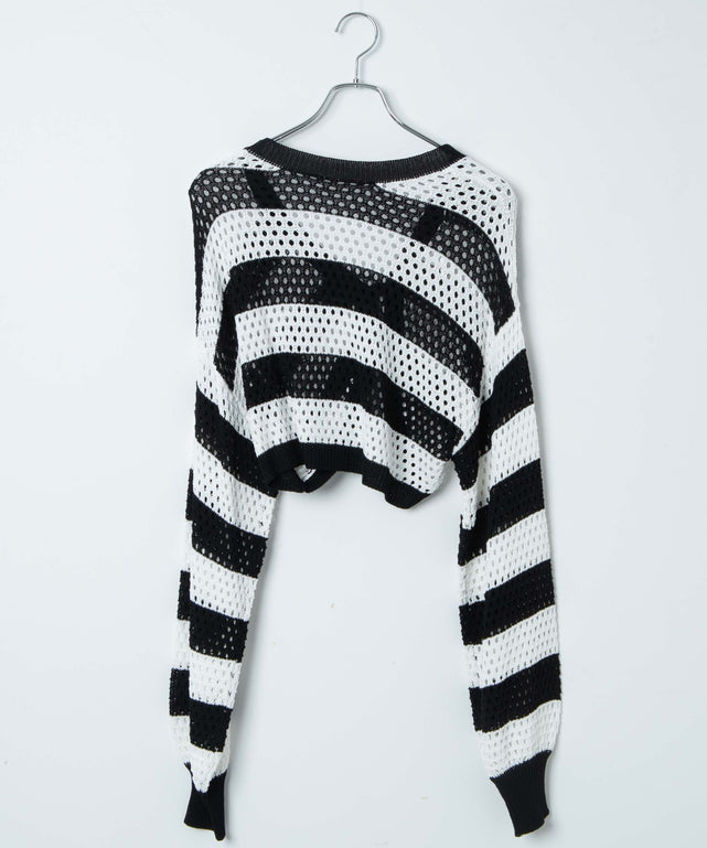 メッシュリボンボレロ