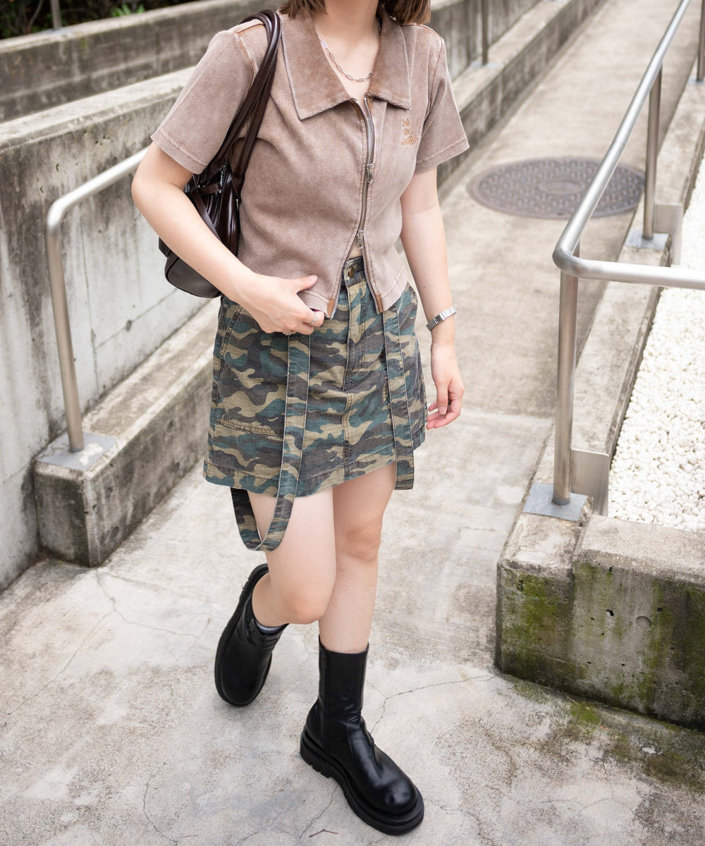 ブラウン  モデル:155cm F着用