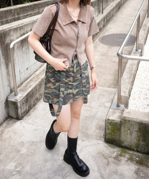 ブラウン  モデル:155cm F着用