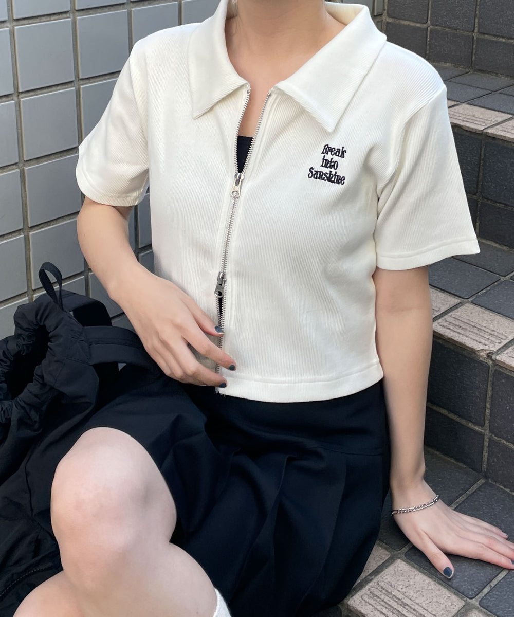 ホワイト 　モデル:155cm F着用