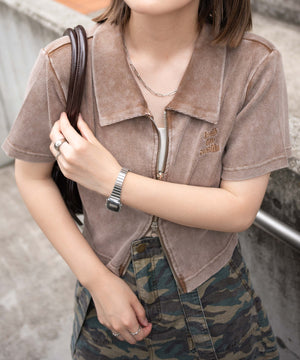 ブラウン  モデル:155cm F着用