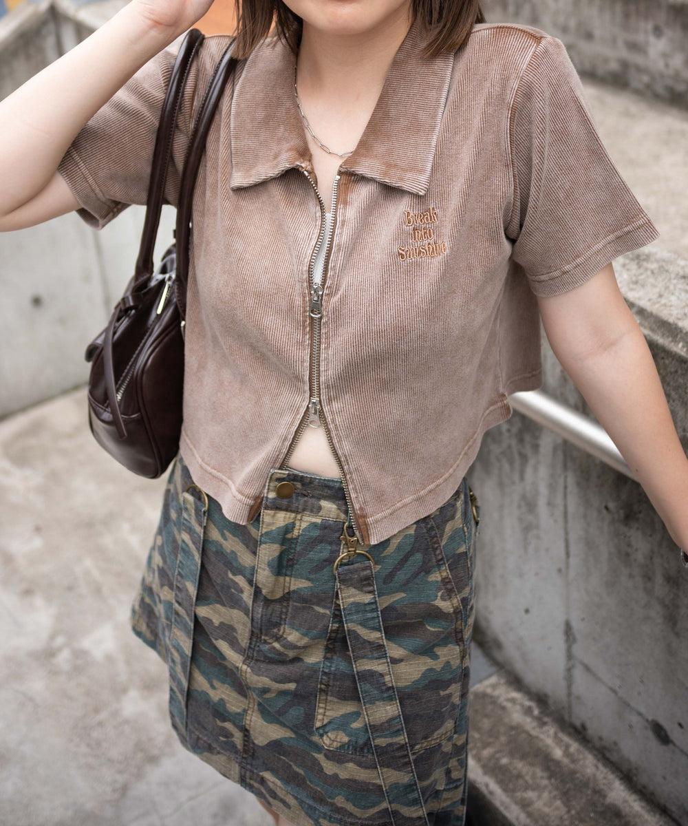 ブラウン  モデル:155cm F着用