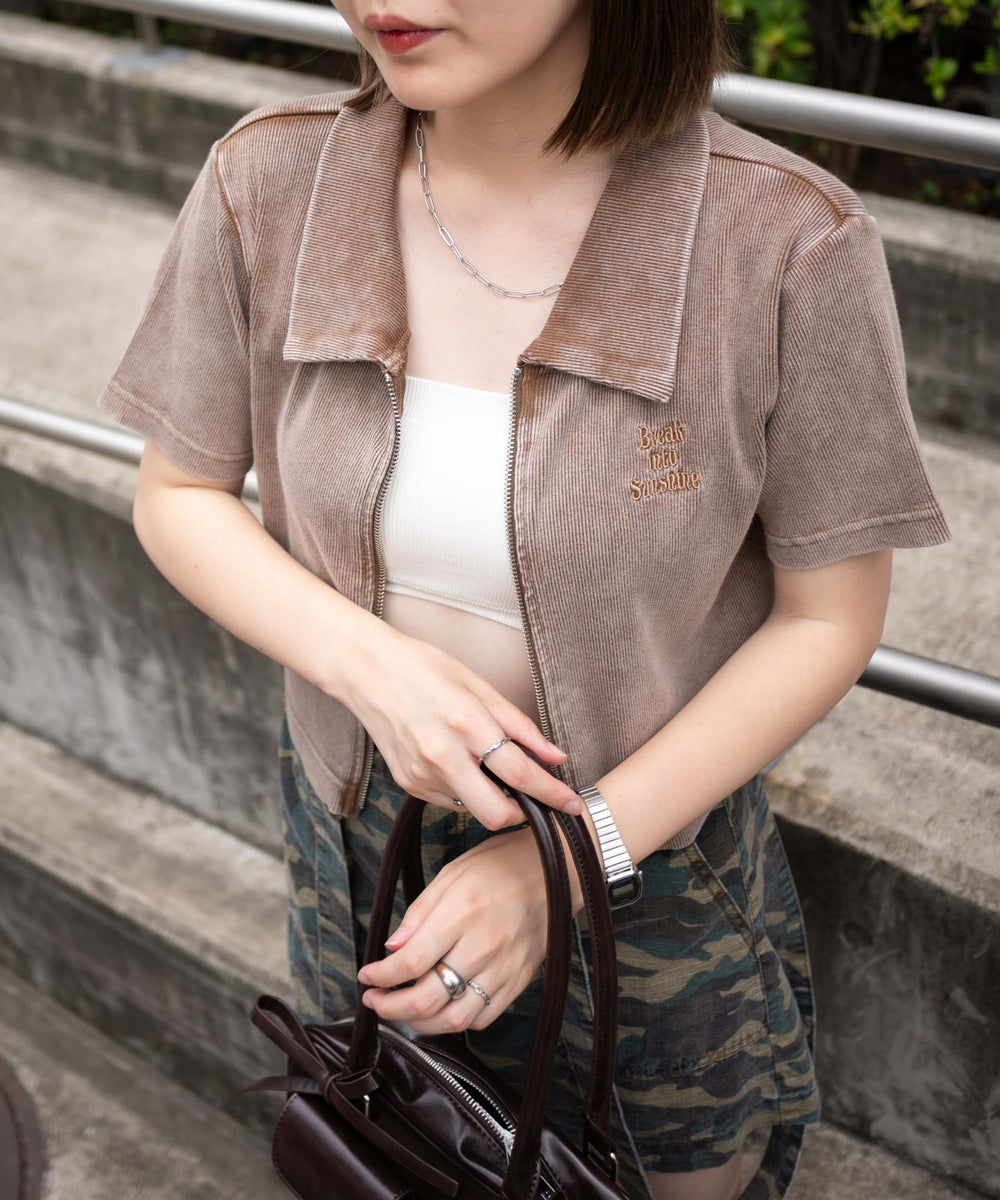 ブラウン  モデル:155cm F着用