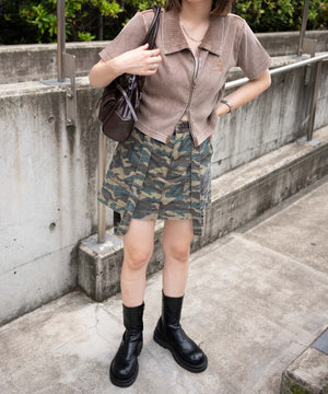 ブラウン  モデル:155cm F着用