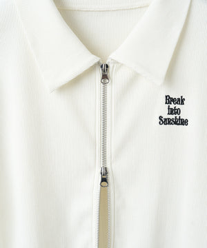 ダブルジップトップス