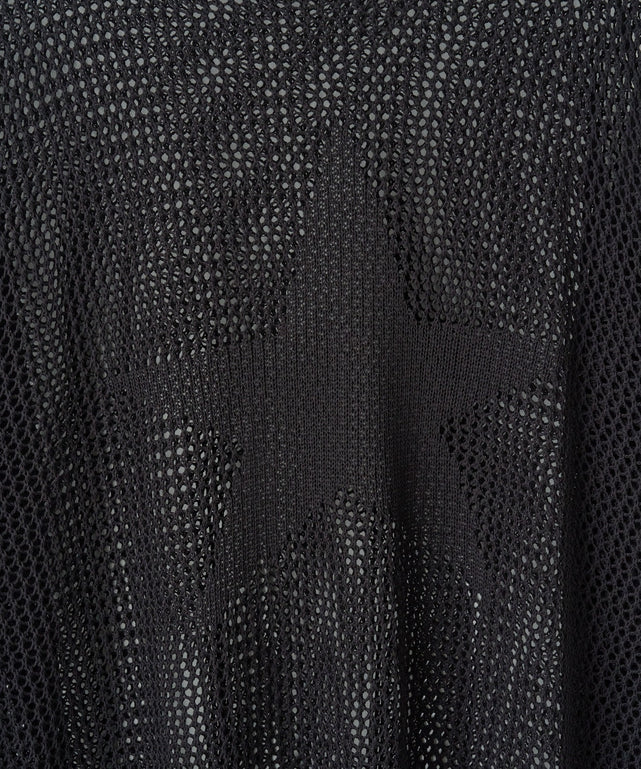 スターメッシュニットプルオーバー