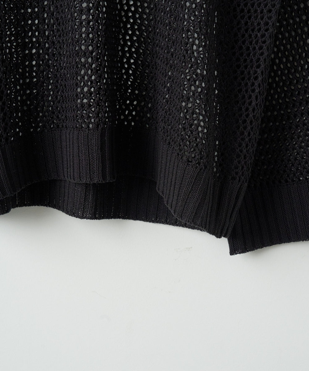 スターメッシュニットプルオーバー