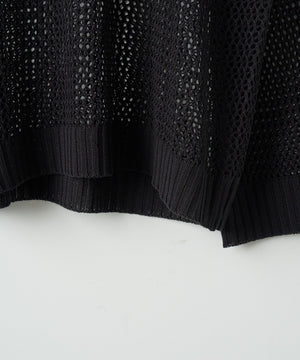 スターメッシュニットプルオーバー