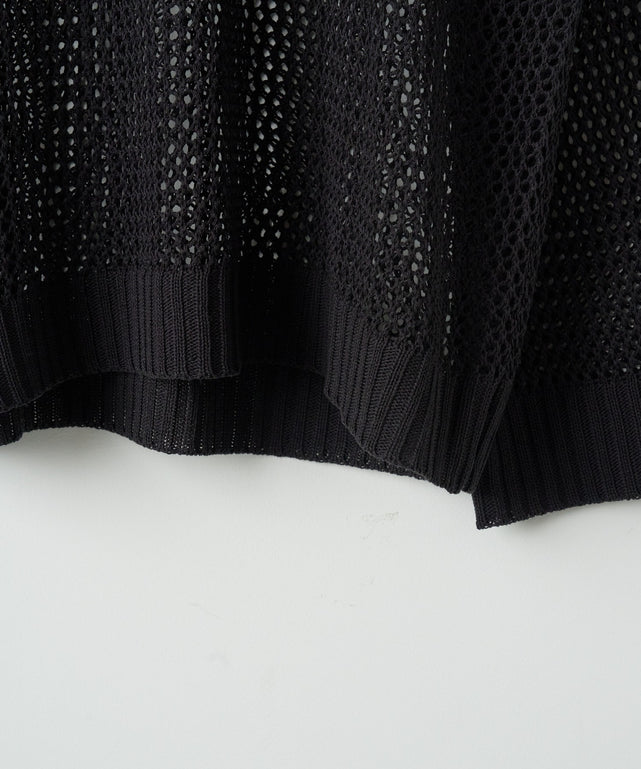 スターメッシュニットプルオーバー