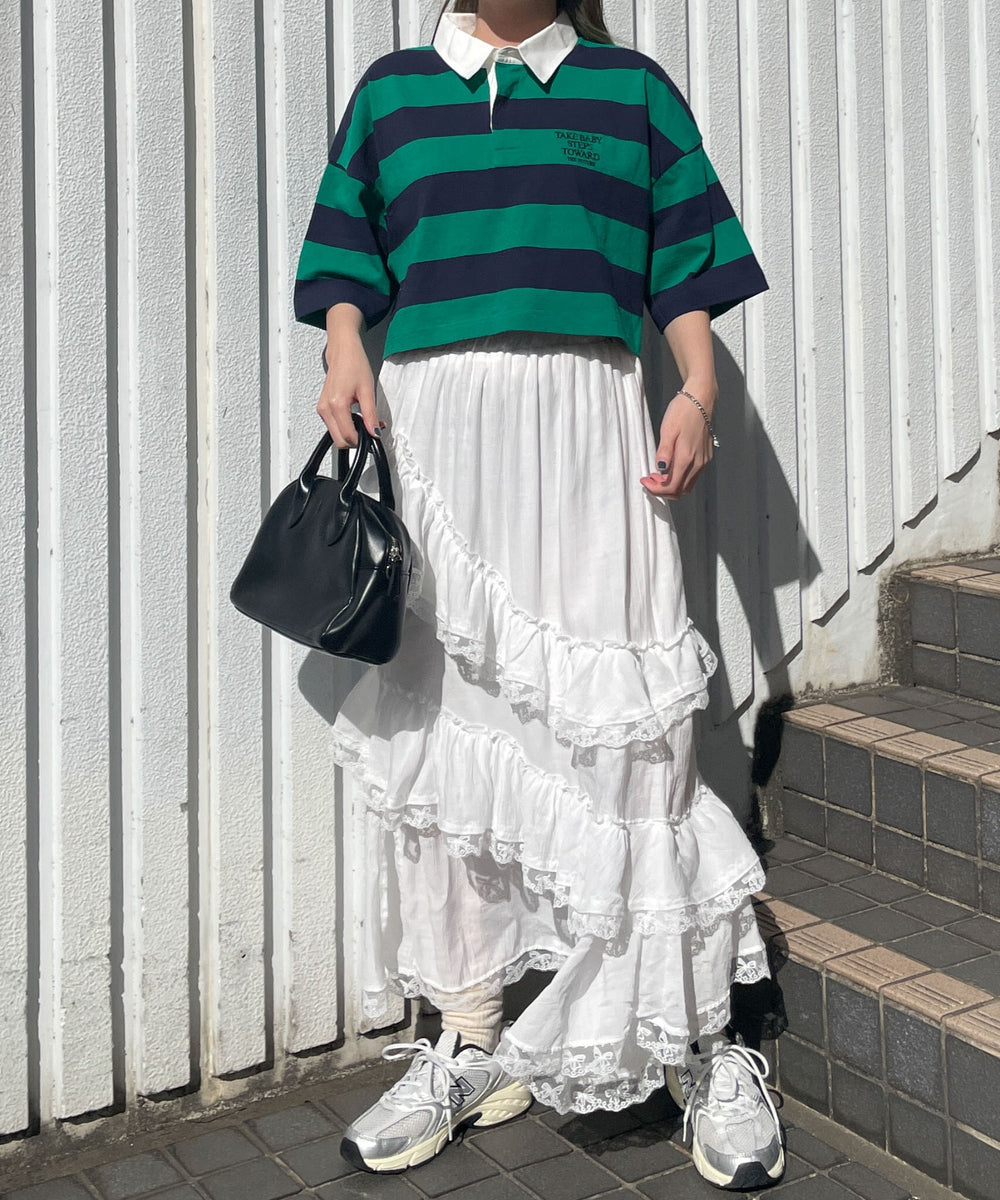 グリーン　モデル:155cm F着用