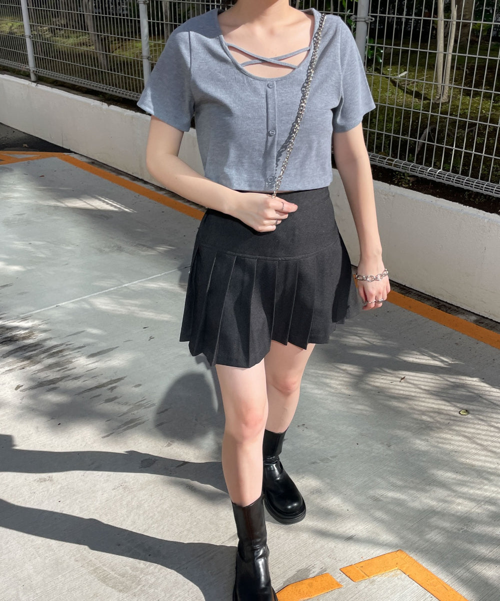 グレー　モデル:155cm F着用