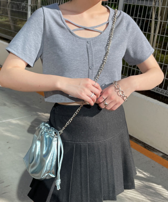 グレー　モデル:155cm F着用