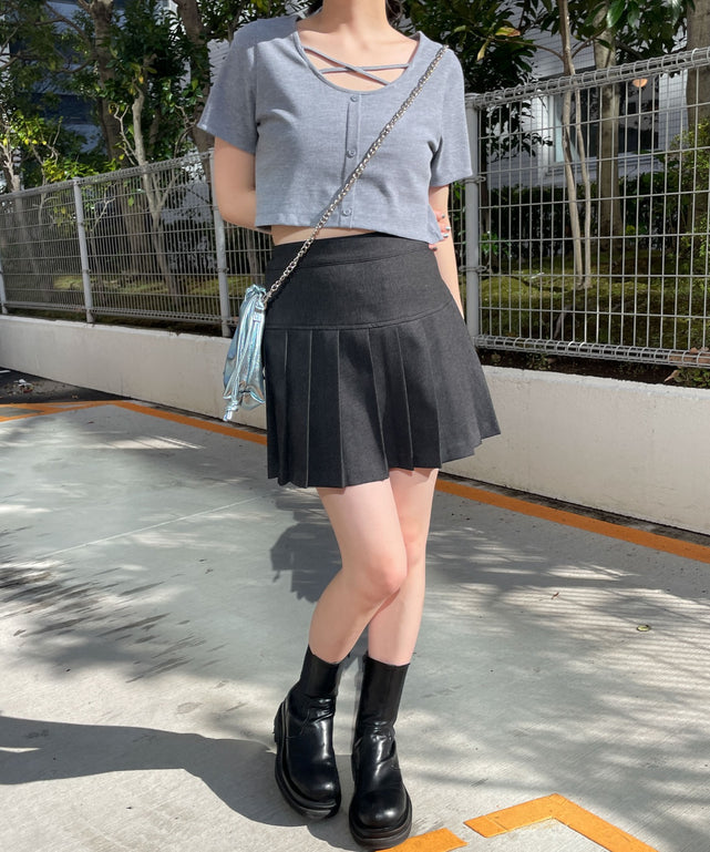 グレー　モデル:155cm F着用