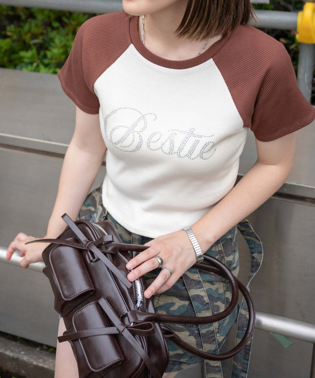 ブラウン モデル：155cm F着用