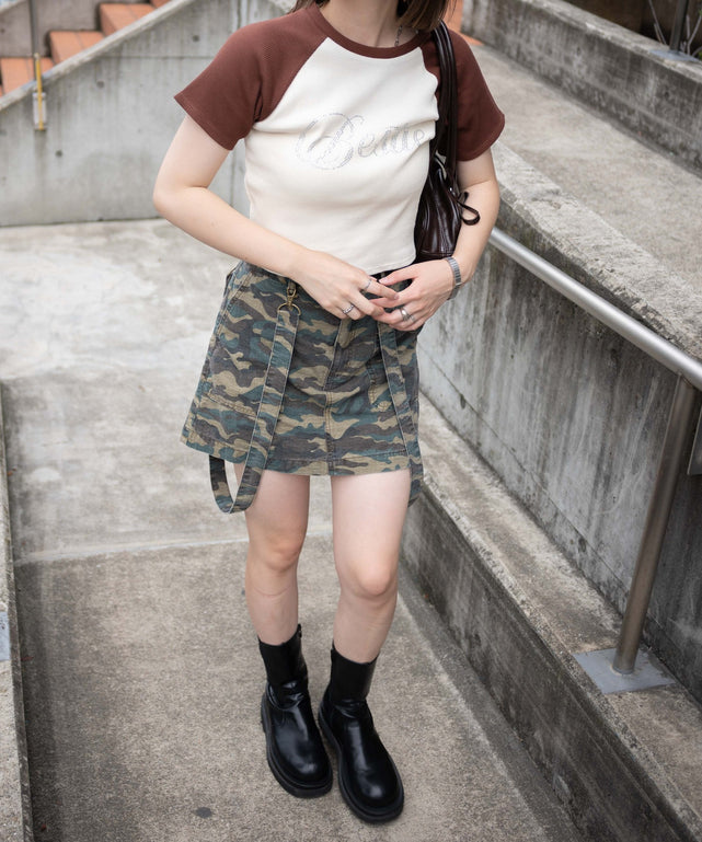 ブラウン モデル：155cm F着用