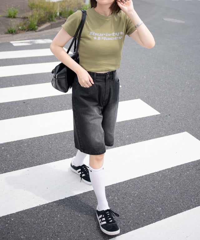 カーキ モデル:155cm F着用