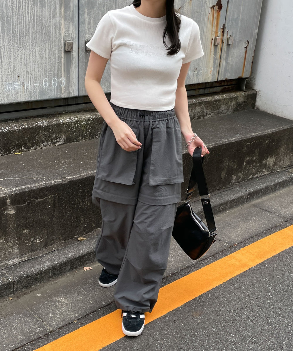 ホワイト モデル:155cm F着用