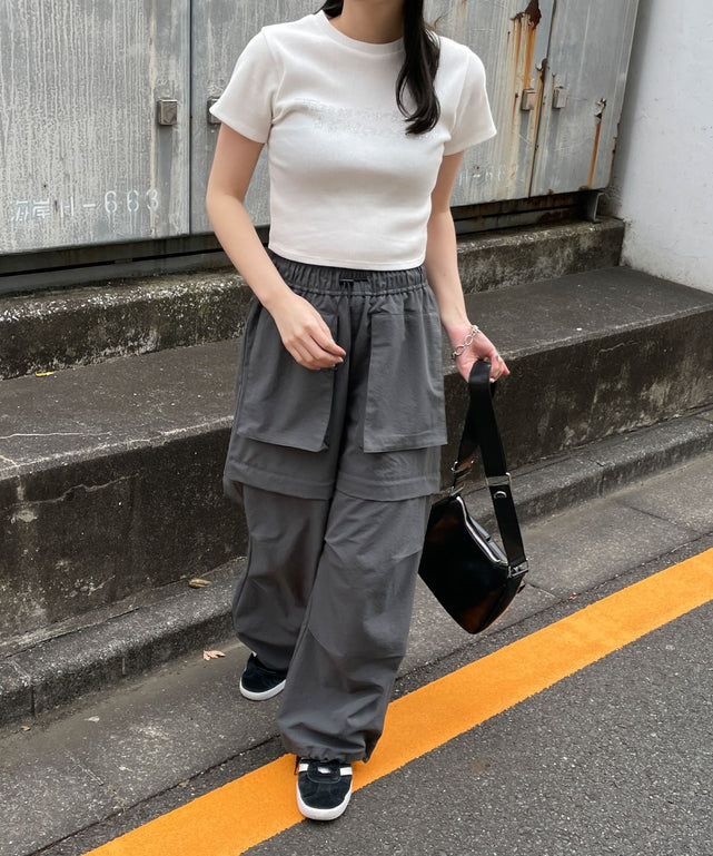 ホワイト モデル:155cm F着用