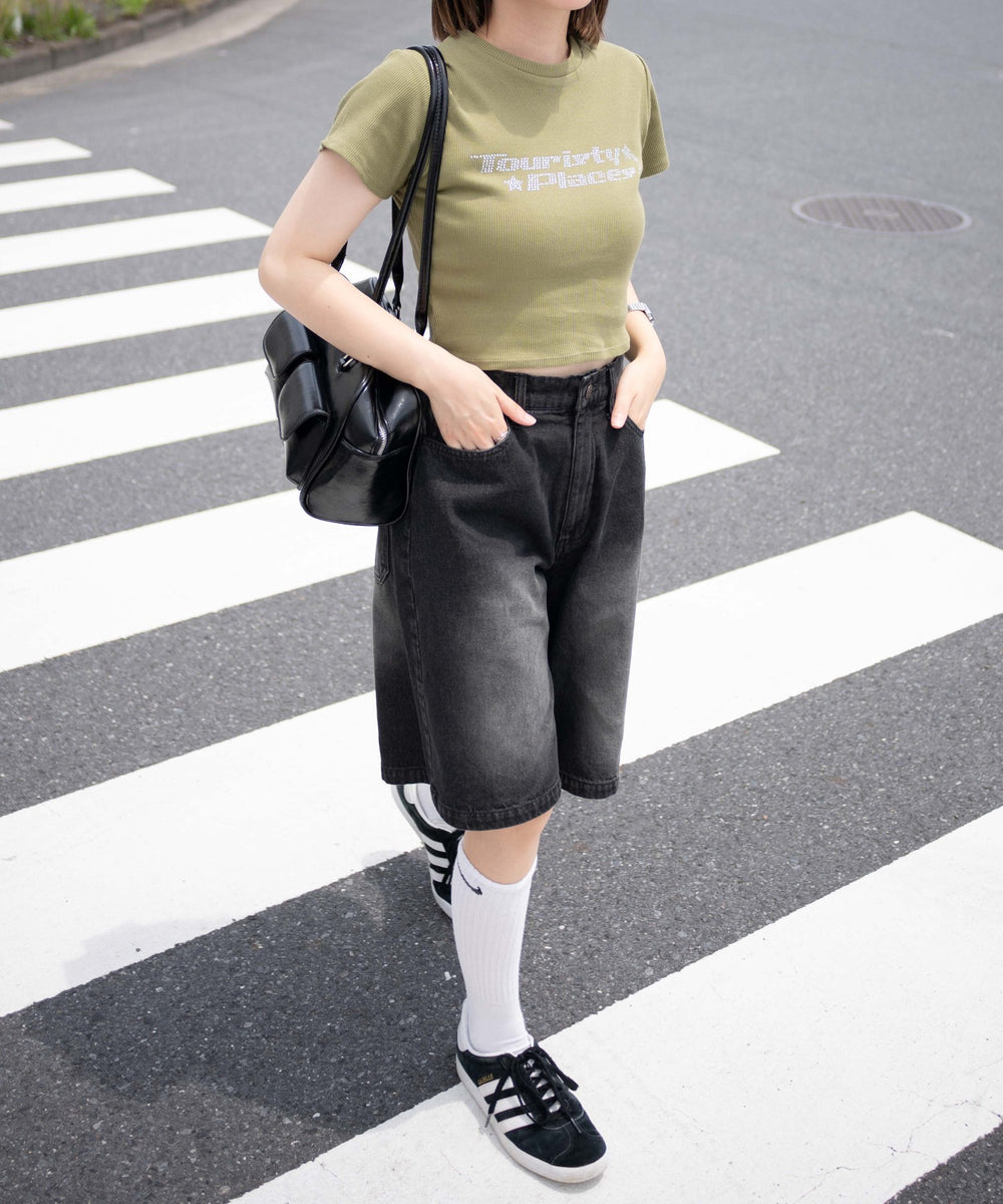 カーキ モデル:155cm F着用