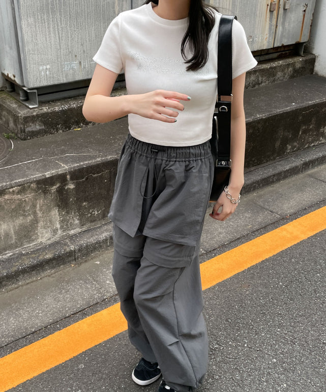 ホワイト モデル:155cm F着用