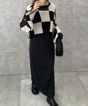 ブラック　モデル:155cm F着用