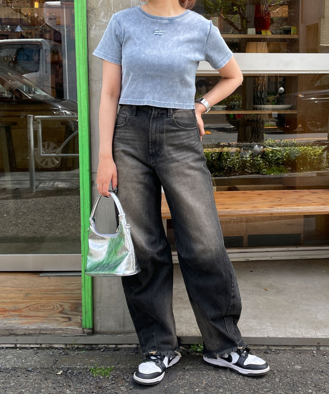 ブルー　モデル:155cm F着用