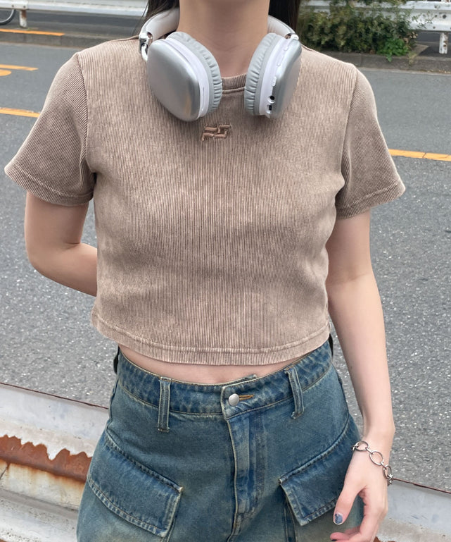 ブラウン　モデル:155cm F着用