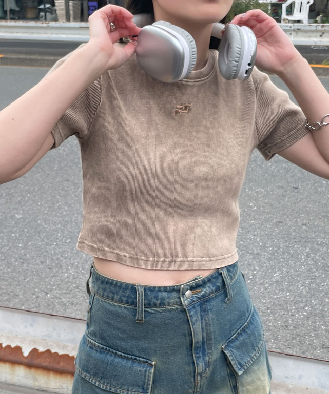 ブラウン　モデル:155cm F着用