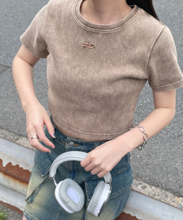 ブラウン　モデル:155cm F着用