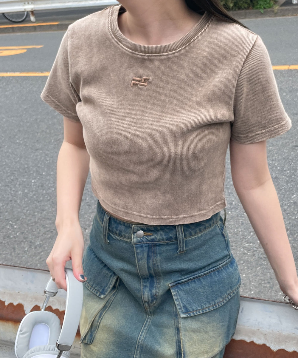 ブラウン　モデル:155cm F着用