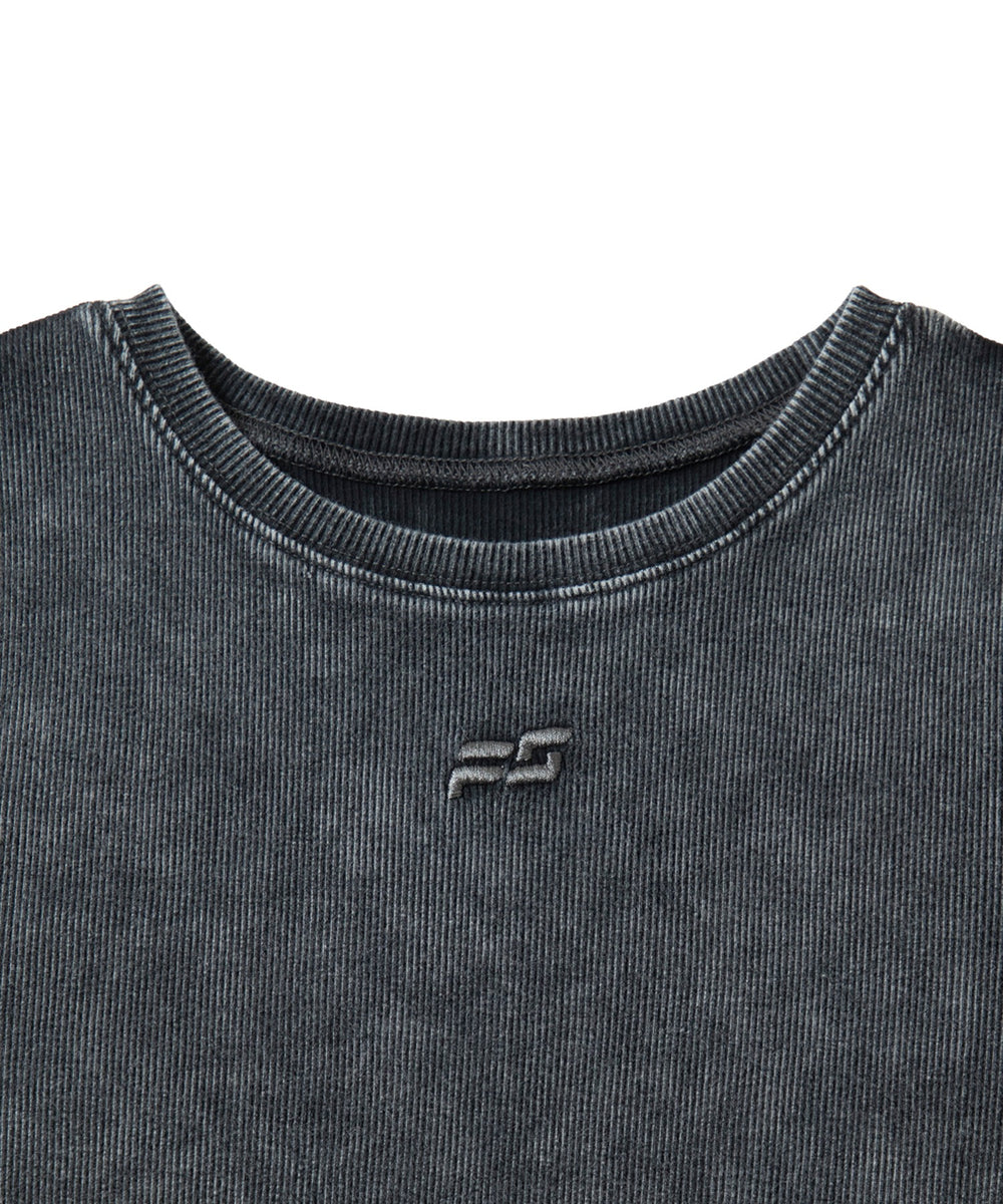 ヴィンテージウォッシュリブT