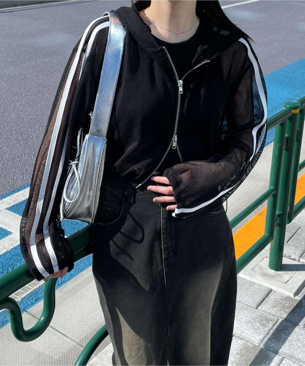 ブラック　モデル:155cm F着用