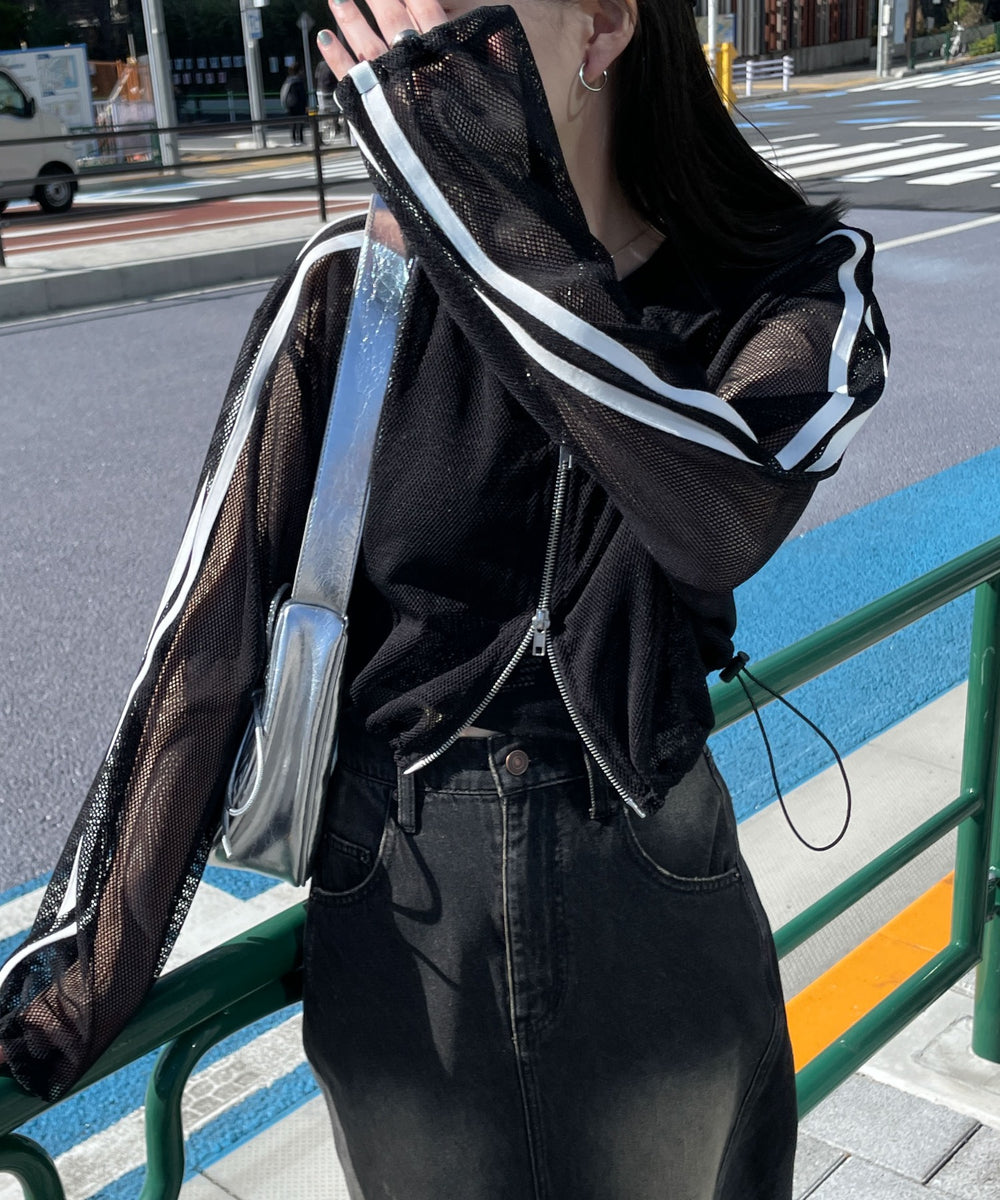 ブラック　モデル:155cm F着用