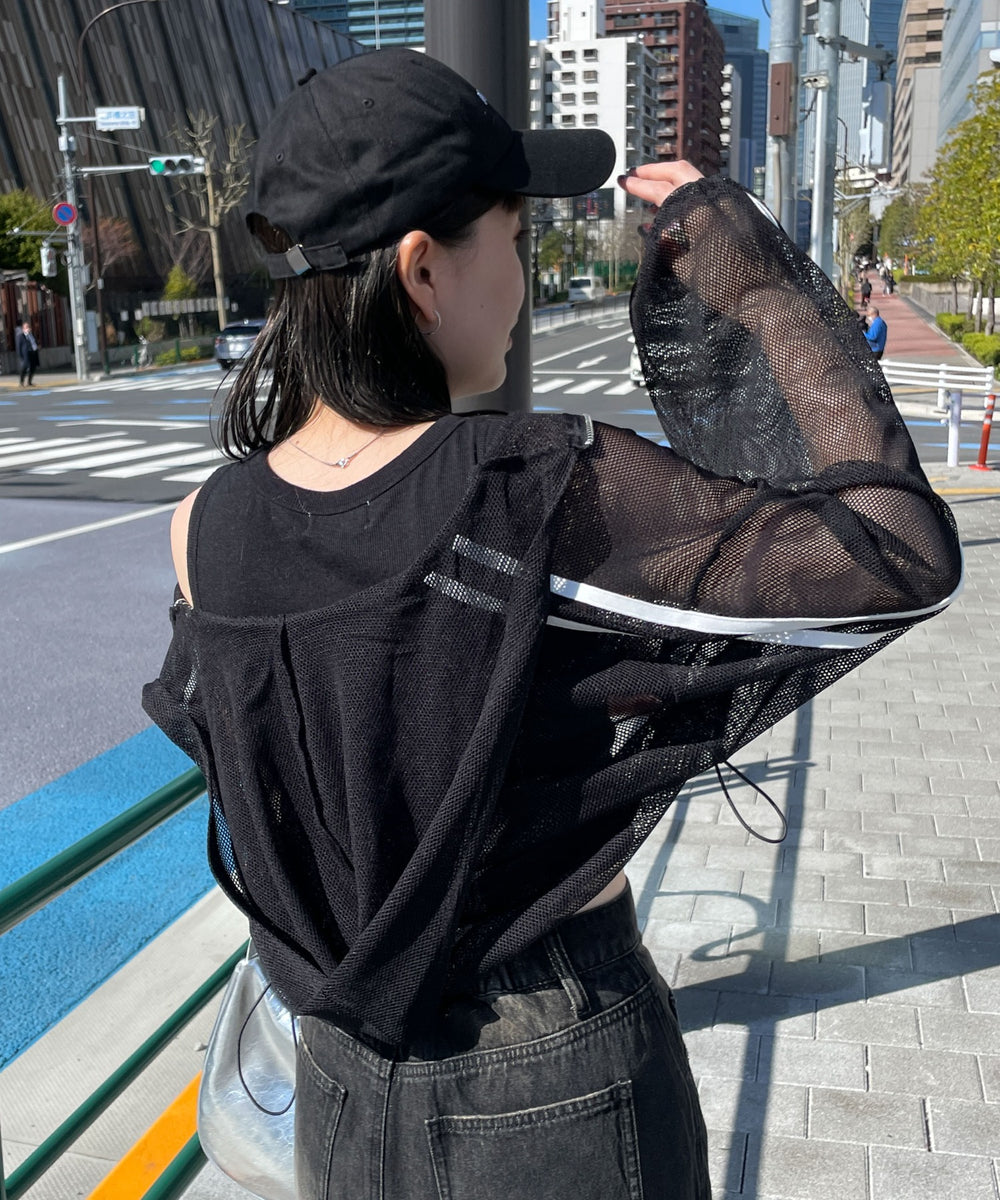 ブラック　モデル:155cm F着用