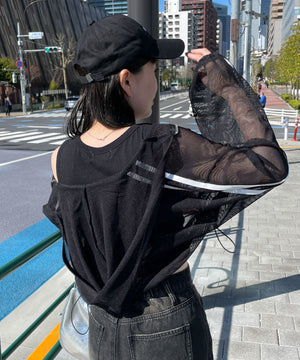 ブラック　モデル:155cm F着用