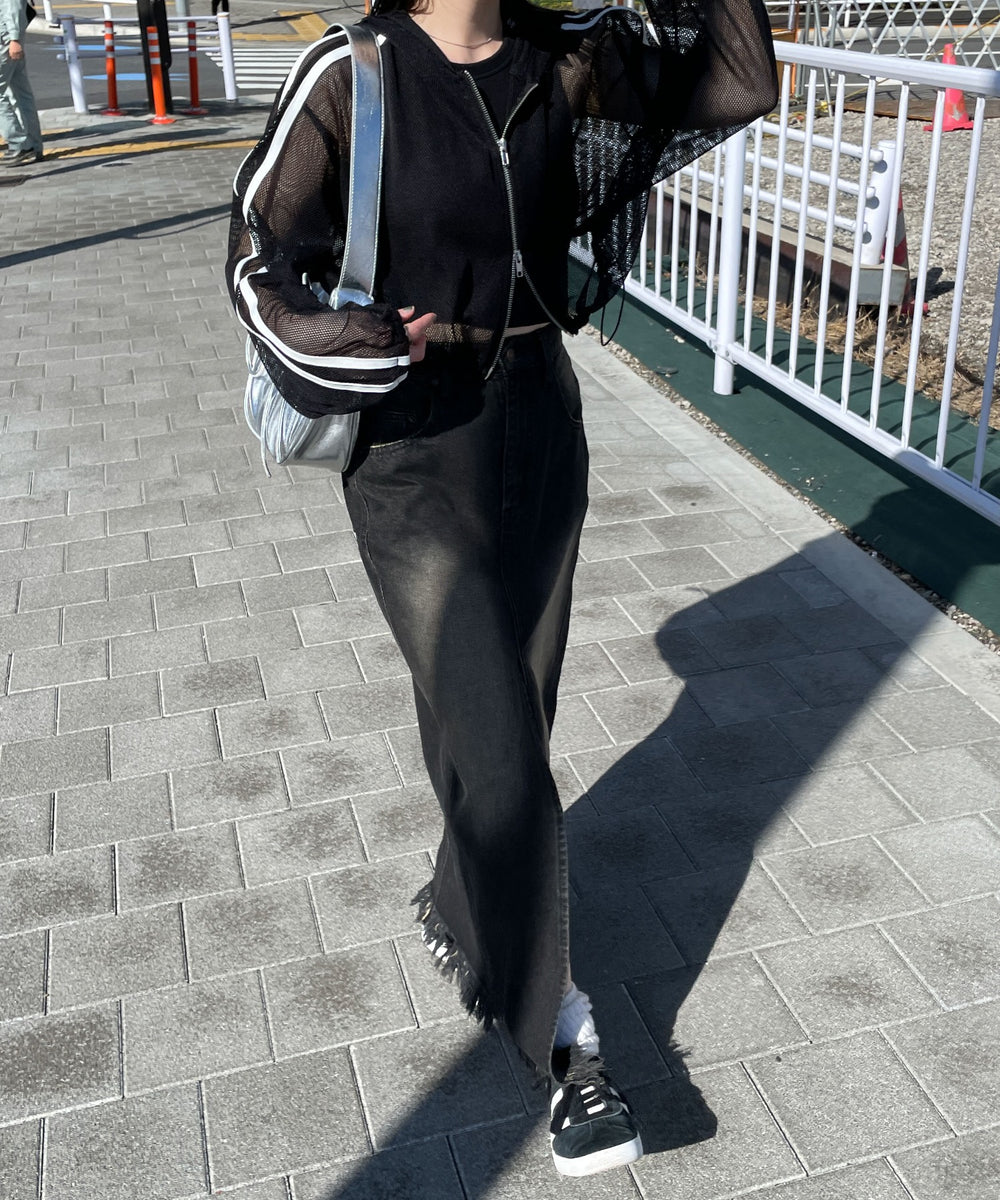 ブラック　モデル:155cm F着用