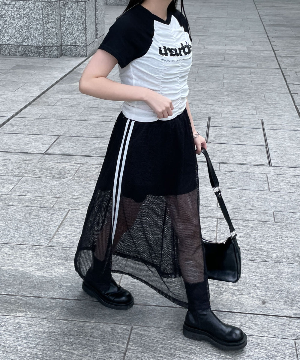 ホワイト  モデル:155cm F着用