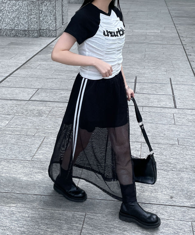 ホワイト  モデル:155cm F着用