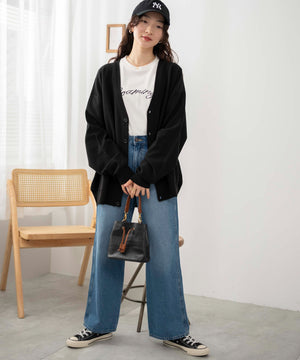 ブラック　モデル:163cm L着用