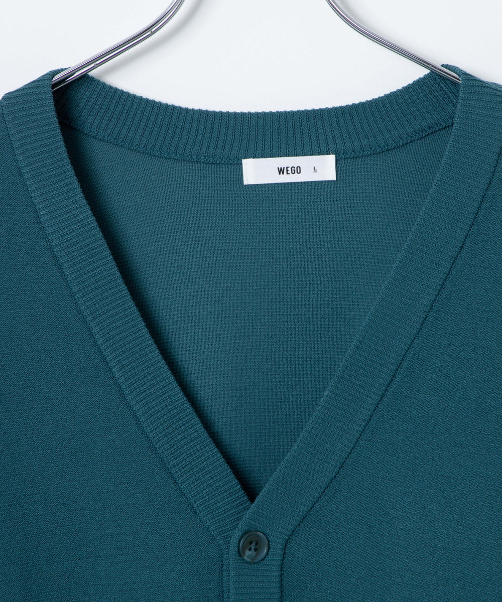 オーバーフィットドライタッチカーディガン