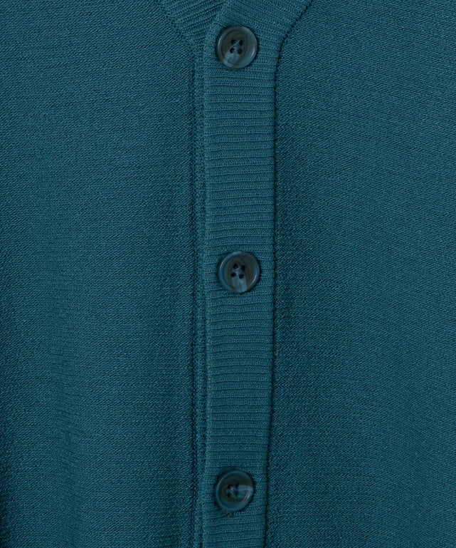 オーバーフィットドライタッチカーディガン