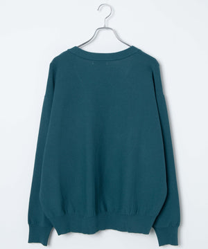 オーバーフィットドライタッチカーディガン