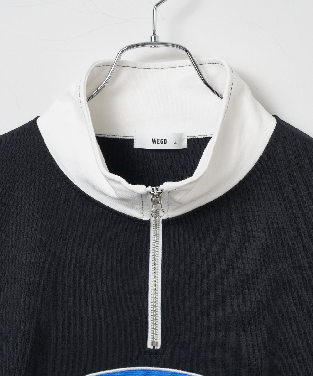 ヘビーウエイトサークルロゴハーフZIPT（S）