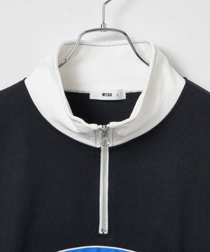 ヘビーウエイトサークルロゴハーフZIPT（S）