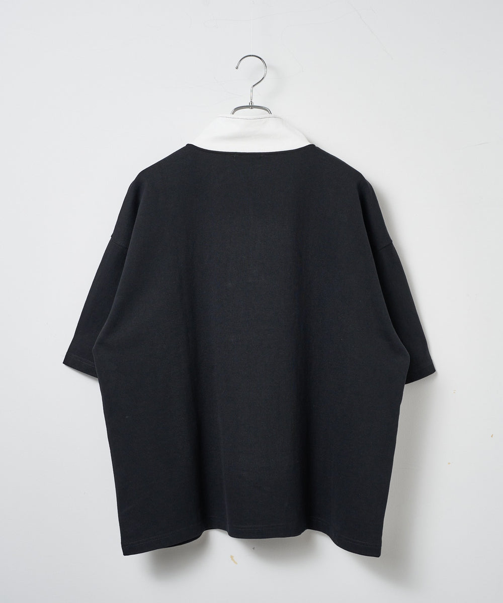 ヘビーウエイトサークルロゴハーフZIPT（S）