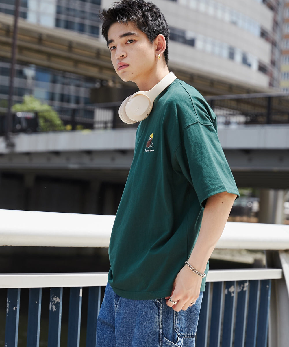 Dグリーン モデル：180cm L着用