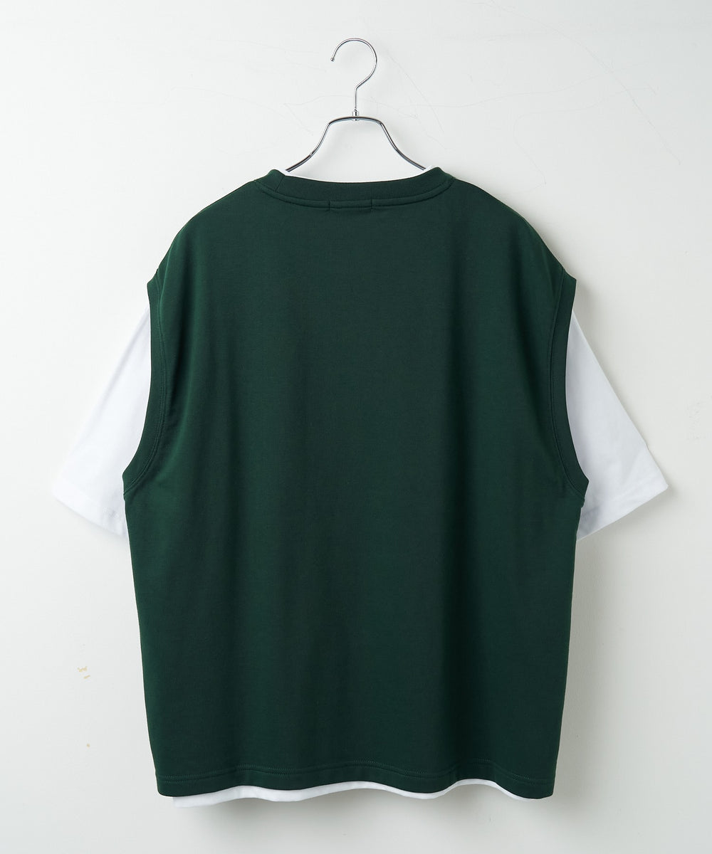 アンサンブルスウェットベストT（S）