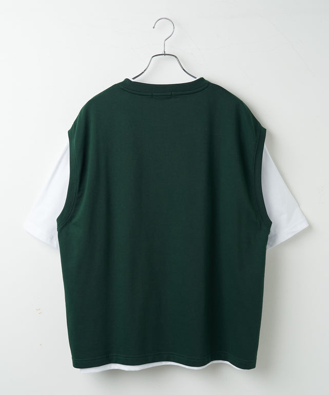 アンサンブルスウェットベストT（S）