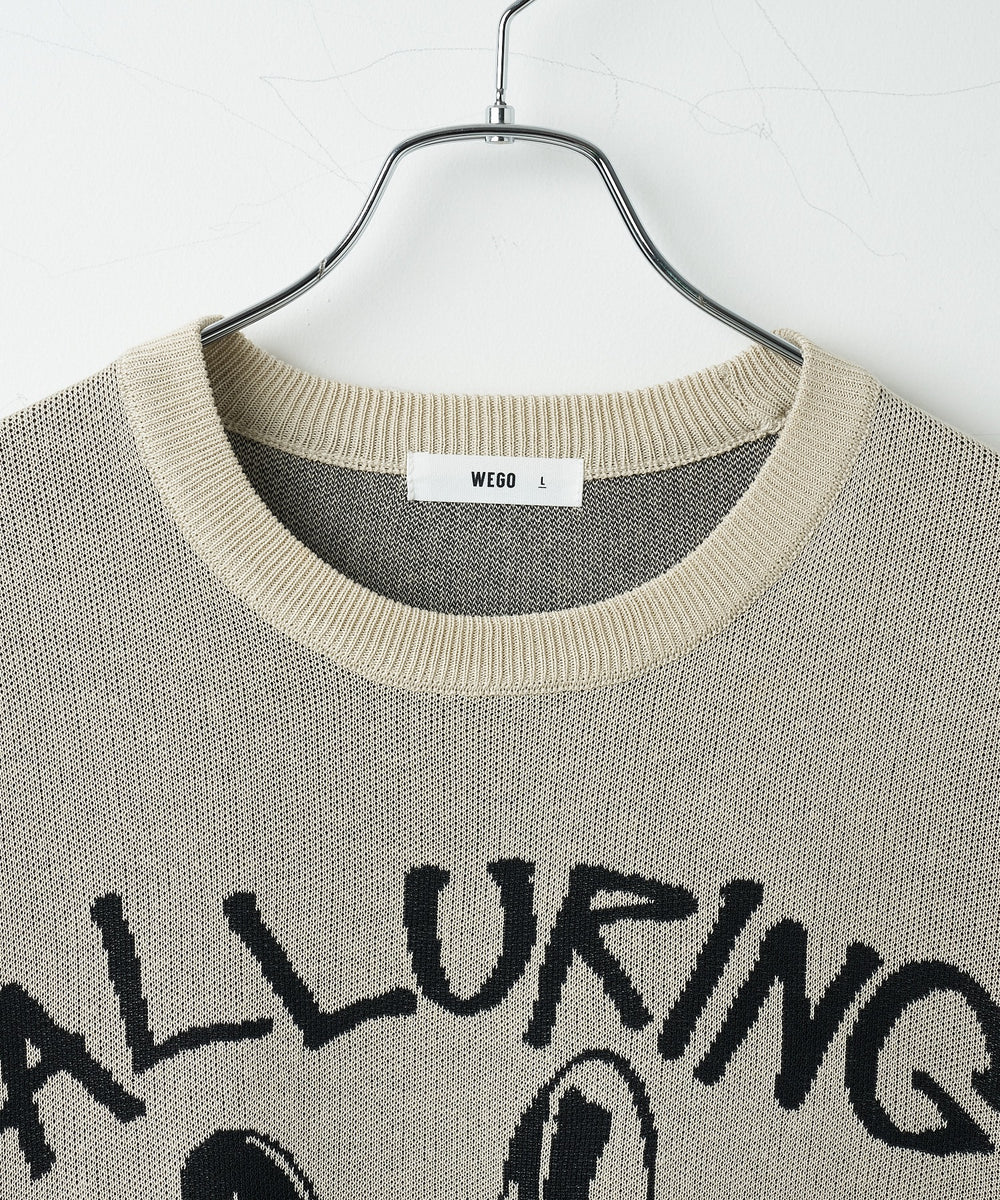 ジャガードニットプルオーバー（S）